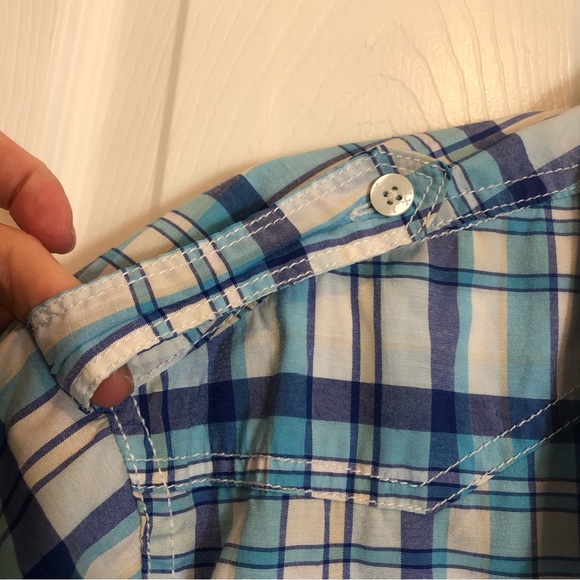 Helix Men’s Plaid Button Down Shirt with Double Pockets. Size XXL - Picture 9 of 12